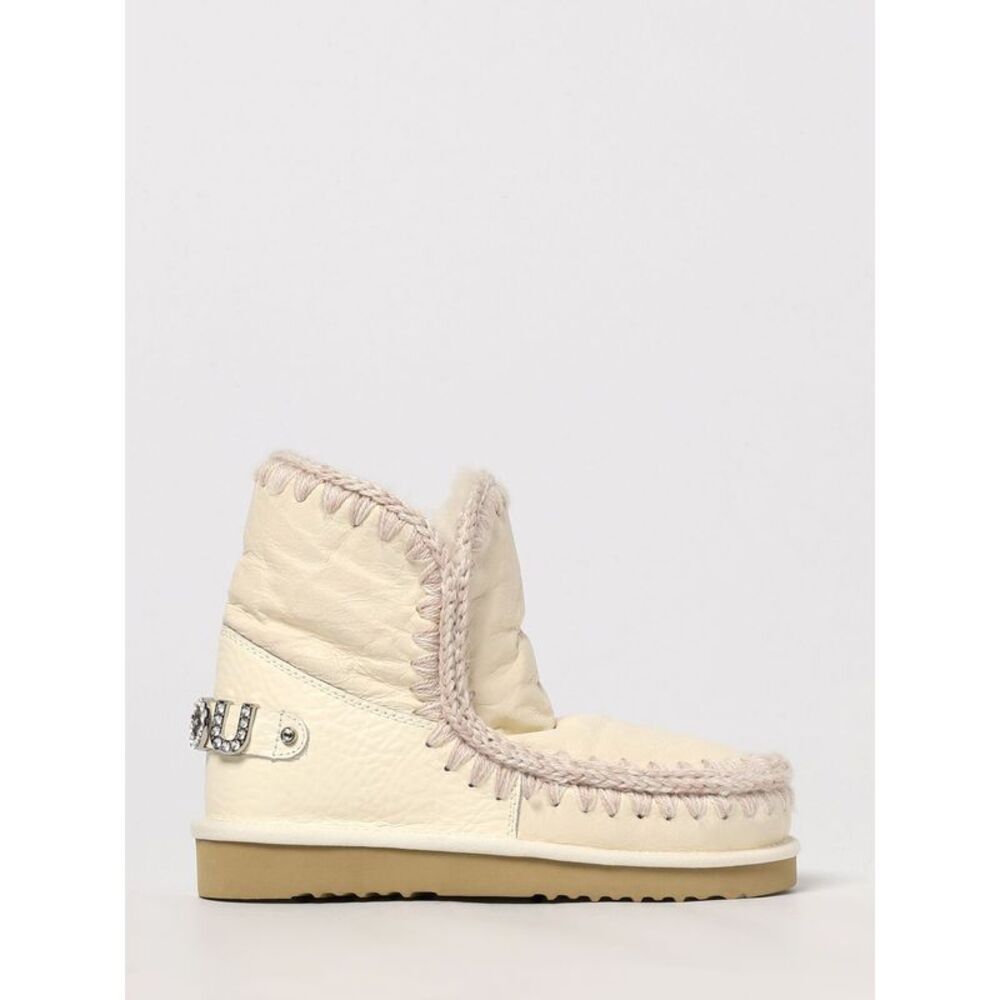 Mou Women Flat Ankle Boots Woman Mou